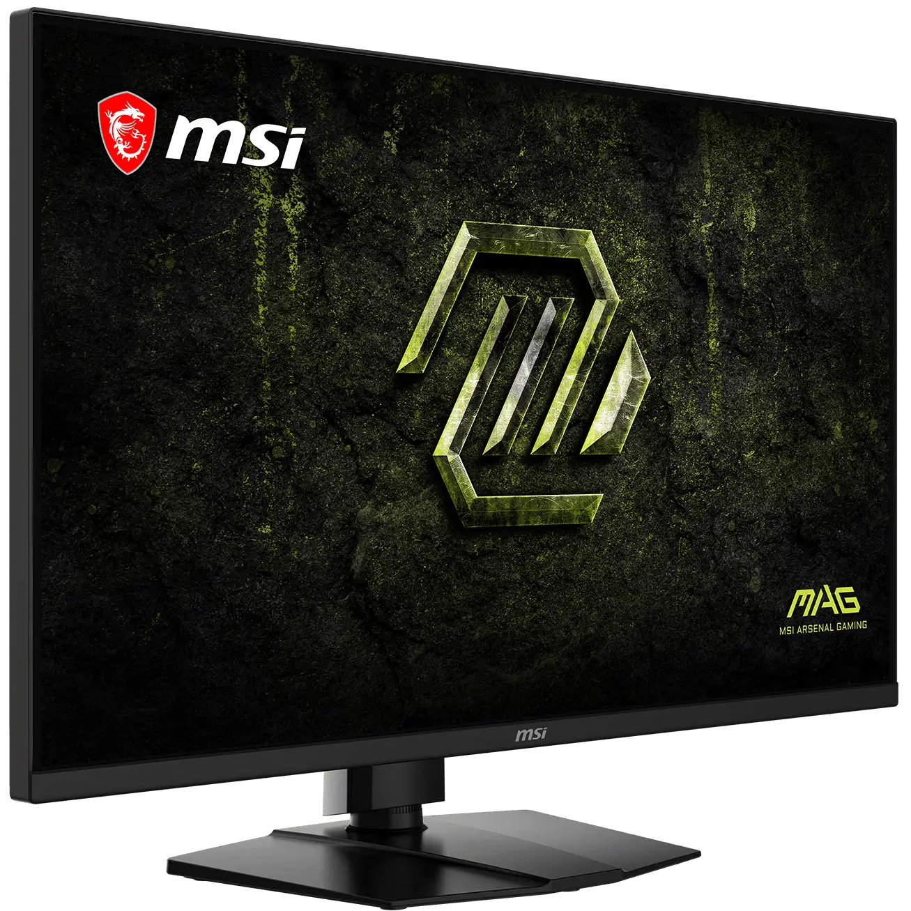 A large main feature product image of MSI MAG 321UPD E14 - 32" 4K 144Hz / 1080p 288Hz 1ms IPS Gaming Monitor