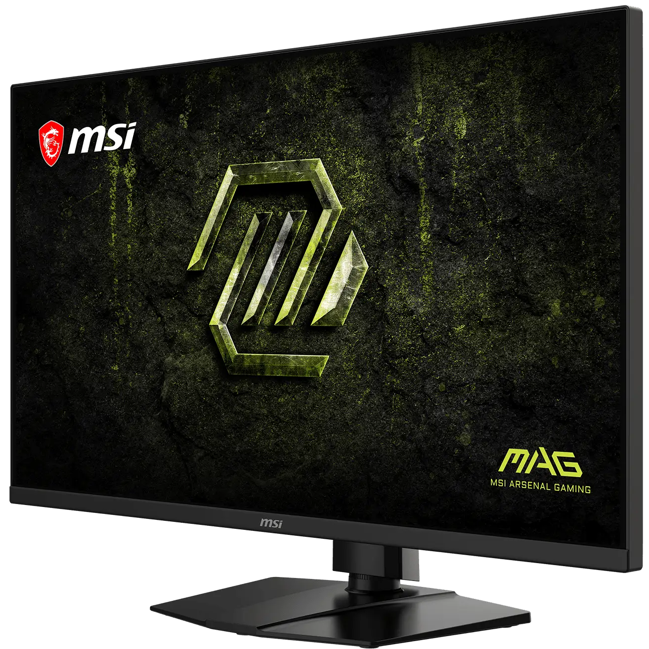 A large main feature product image of MSI MAG 321UPD E14 - 32" 4K 144Hz / 1080p 288Hz 1ms IPS Gaming Monitor