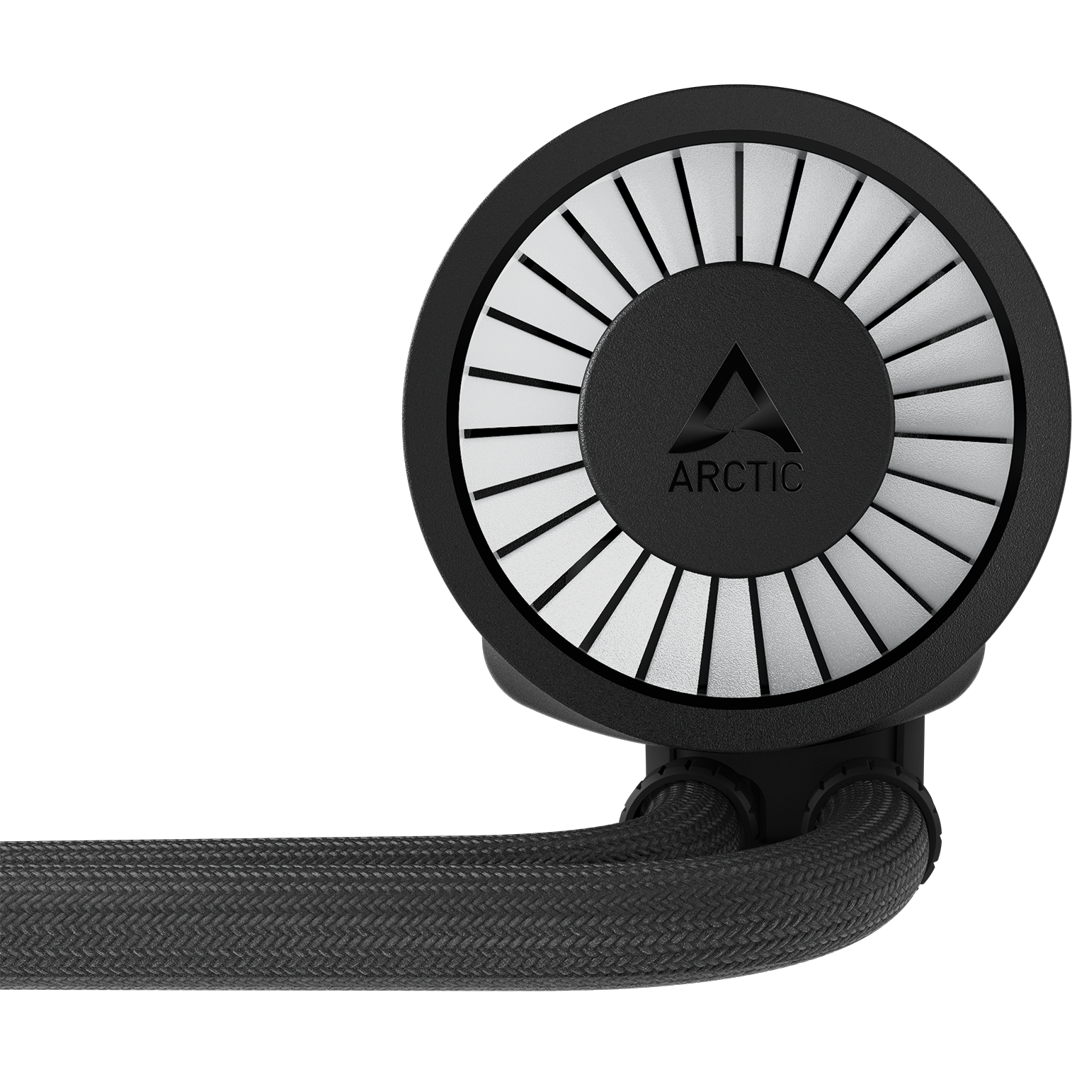 A large main feature product image of EX-DEMO ARCTIC Liquid Freezer III Pro 360mm ARGB AIO Liquid CPU Cooler (Black)