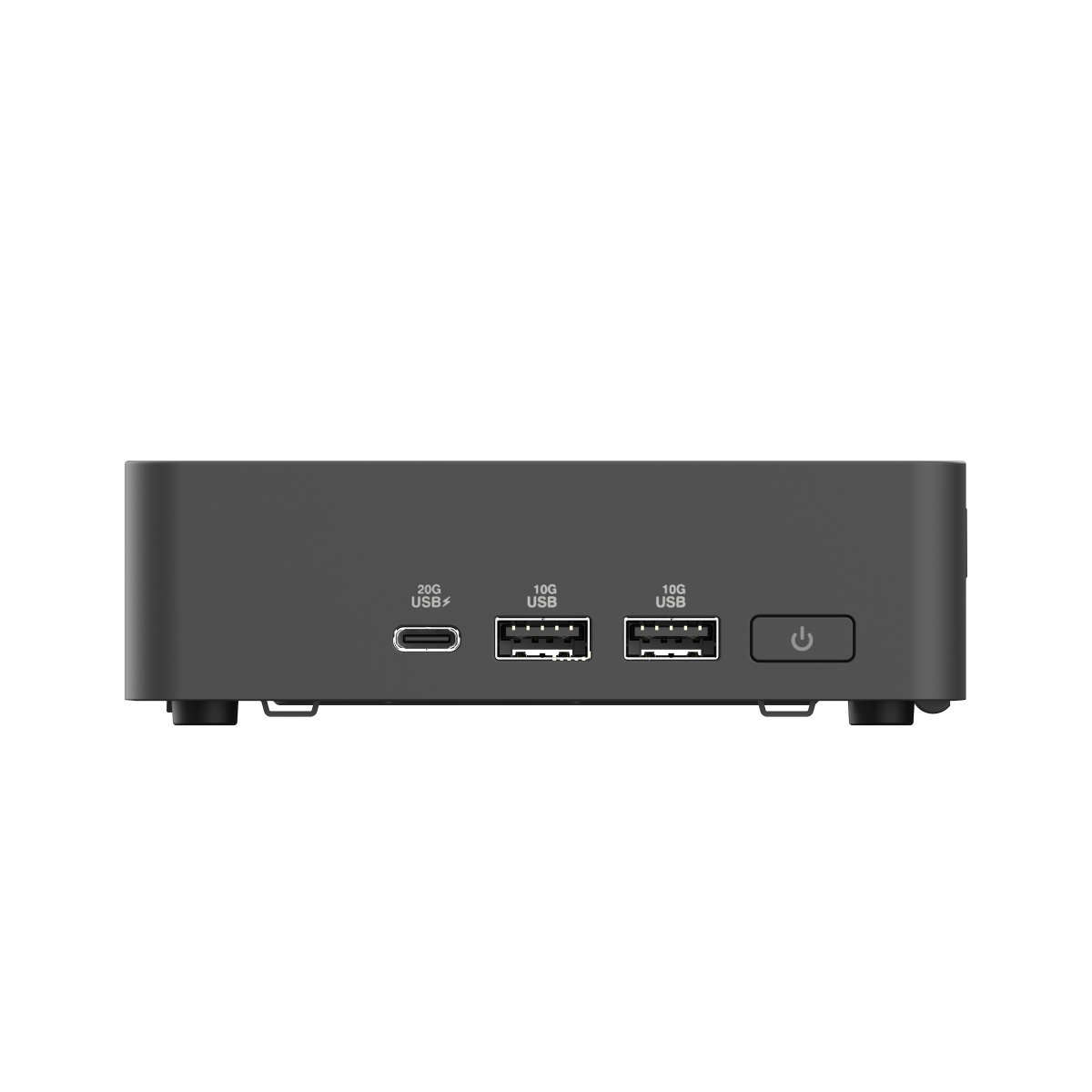 A large main feature product image of ASUS NUC 15 Pro Core 3 100U Slim Barebones Mini PC