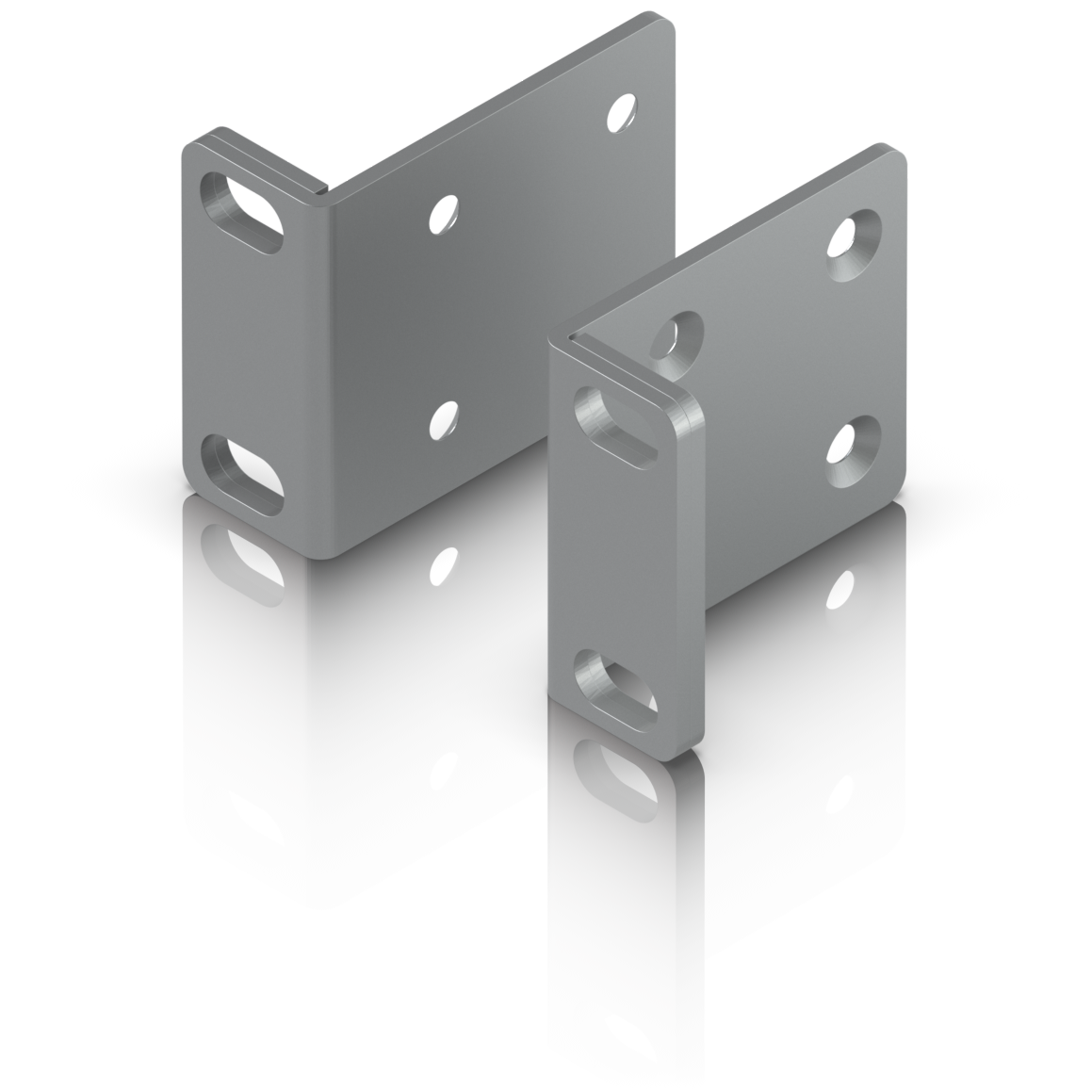 A large main feature product image of Ubiquiti UniFi Rack Ear Kit 1U