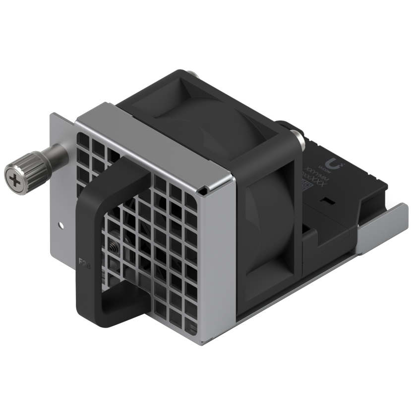 A large main feature product image of Ubiquiti UniFi Hot-Swappable Fan Module