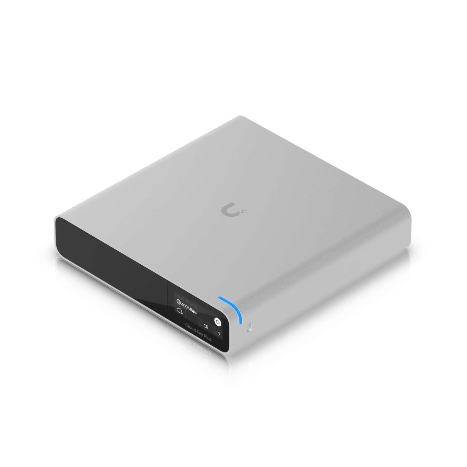 A large main feature product image of EX-DEMO Ubiquiti UniFi CloudKey+