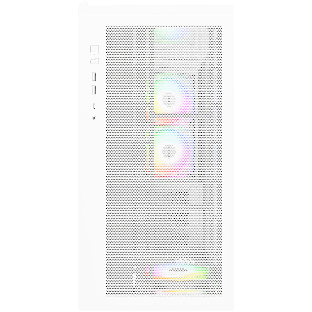 A large main feature product image of Montech SKY 3 ARGB Modular Mid Tower Case (White)