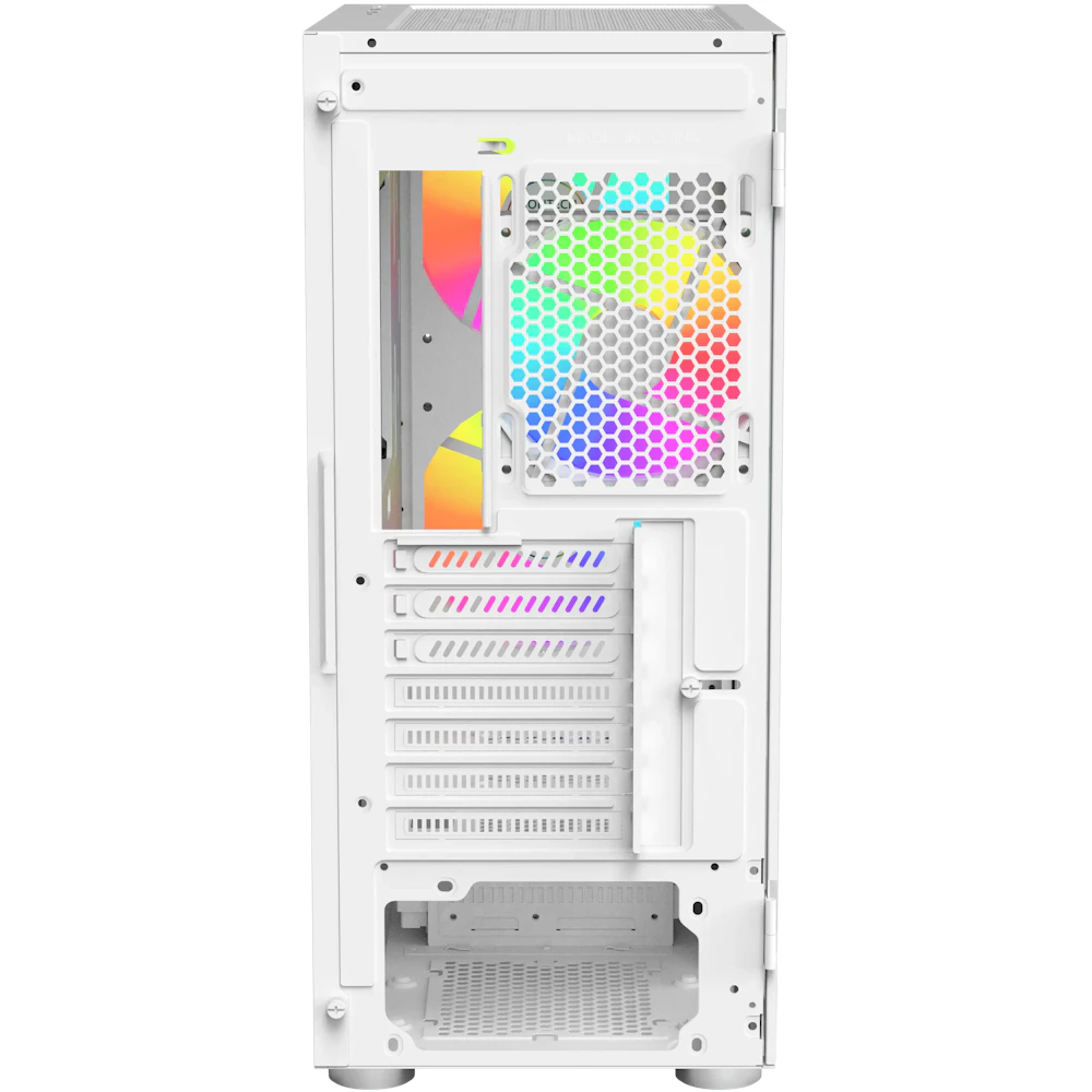 A large main feature product image of Montech X2 PLUS ARGB Mid Tower Case (White)