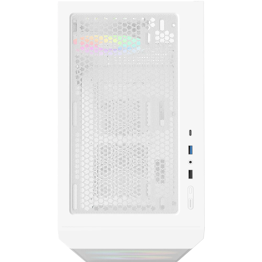 A large main feature product image of Montech X2 PLUS ARGB Mid Tower Case (White)