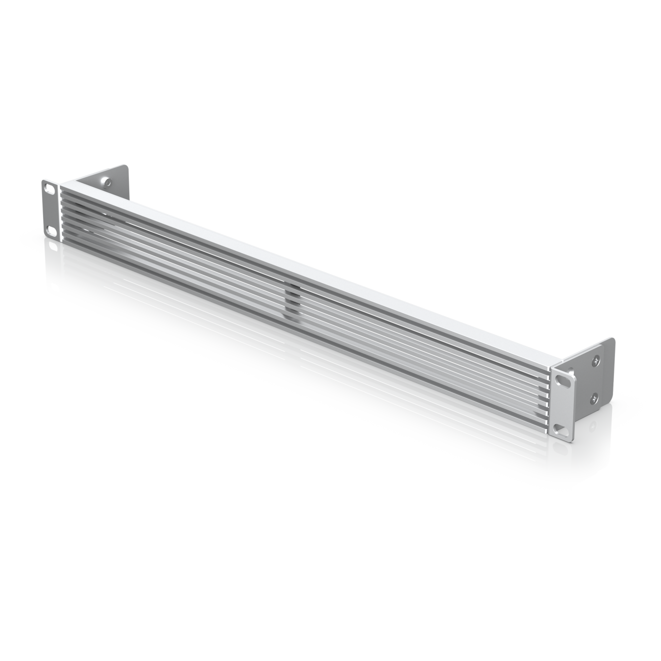 A large main feature product image of Ubiquiti UniFi Rack Mount OCD Panel Vented 1U