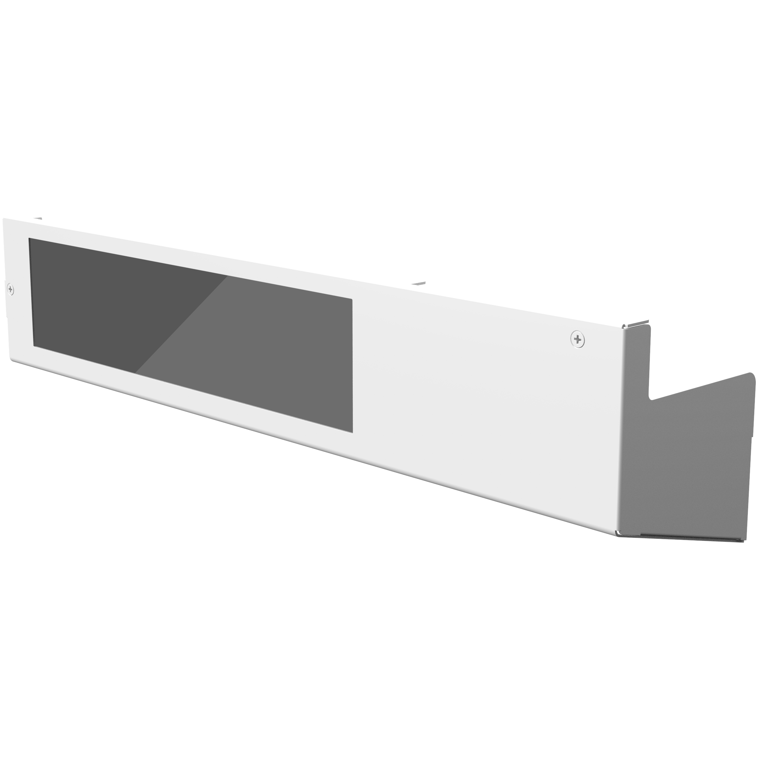 A large main feature product image of Lian Li 9.2" LCD Screen for O11 Vision-M (White)