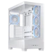 A product image of ASUS A31 PLUS TG ARGB Mid Tower Case - White