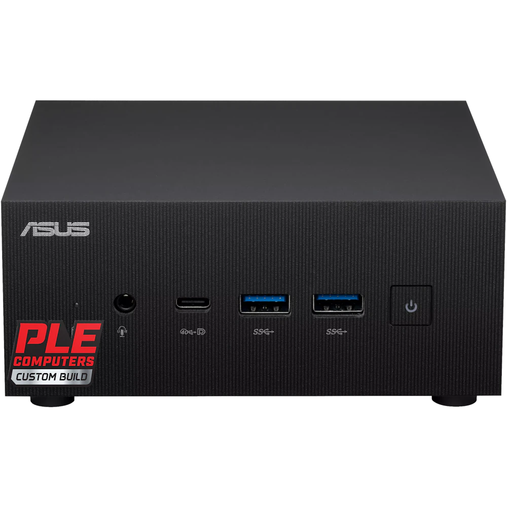 A large main feature product image of PLE Mini PC AMD Ryzen 5 7535H Home 16GB/500GB Prebuilt Ready To Go