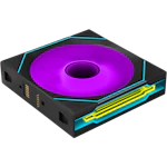 A small tile product image of Lian Li UNI FAN SL120 INF FLEX - 120mm Modular Wireless PWM Fan (Black)