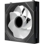 A small tile product image of Lian Li UNI FAN SL120 INF FLEX - 120mm Modular Wireless PWM Reverse Blade Fan (Black)