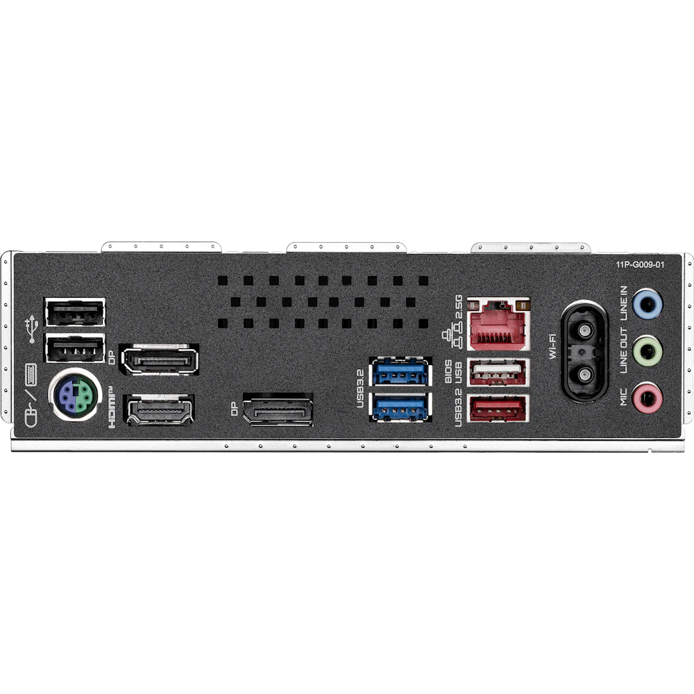A large main feature product image of Gigabyte B860M DS3H WiFi6E LGA1851 mATX Desktop Motherboard