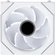 A small tile product image of Lian Li UNI FAN SL120 INF FLEX - 120mm Modular Wireless PWM Reverse Blade Fan 3-Pack (White)