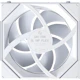 A small tile product image of Lian Li UNI FAN SL120 INF FLEX - 120mm Modular Wireless PWM Reverse Blade Fan 3-Pack (White)