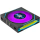 A small tile product image of Lian Li UNI FAN SL120 INF LCD FLEX - 120mm Modular Wireless PWM Fan (Black)