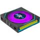 A small tile product image of Lian Li UNI FAN SL120 INF LCD FLEX - 120mm Modular Wireless PWM Reverse Blade Fan (Black)