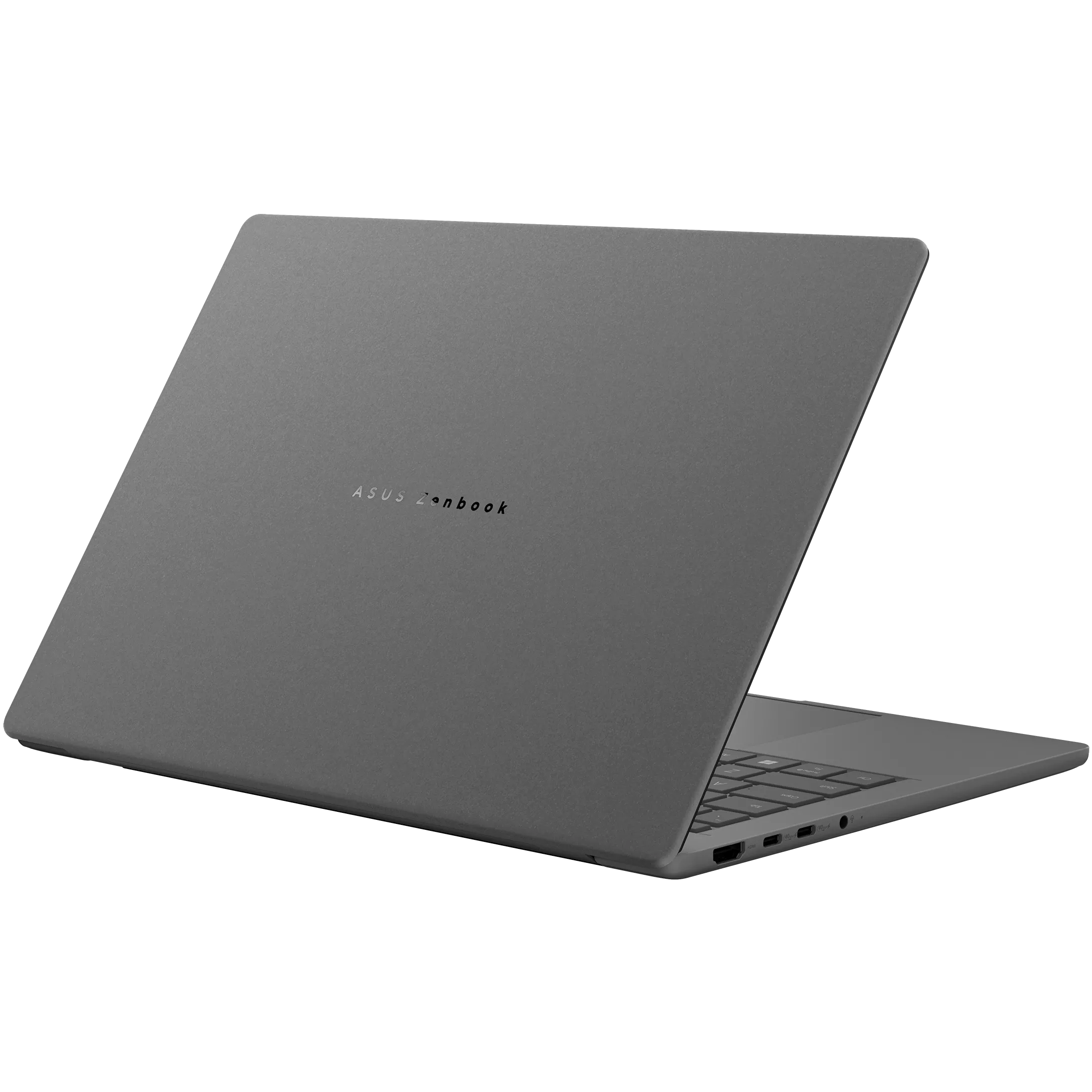 A large main feature product image of ASUS Zenbook A14 (UX3407) - 14" OLED, Snapdragon X2 Elite, 32GB/1TB - Win 11 AI Notebook