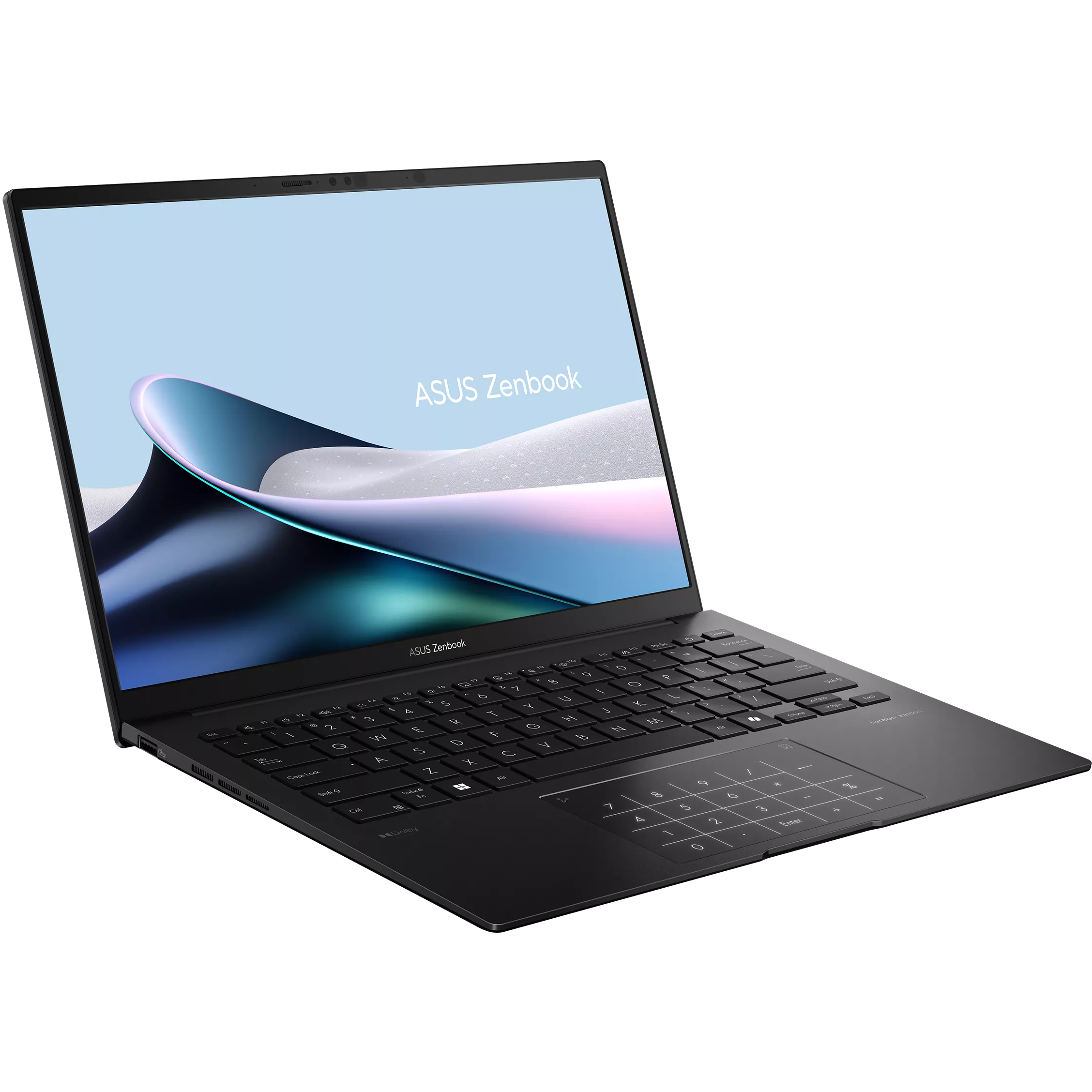 A large main feature product image of EX-DEMO ASUS Zenbook 14 (UM3406) - 14" OLED,  Ryzen AI 5 430, 16GB/512GB - Win 11 Copilot Notebook