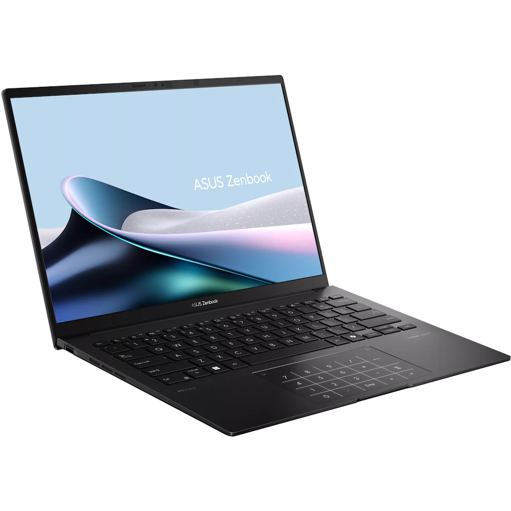 A large main feature product image of EX-DEMO ASUS Zenbook 14 (UM3406) - 14" OLED, Ryzen AI 5 430, 16GB/512GB - Win 11 Copilot Notebook