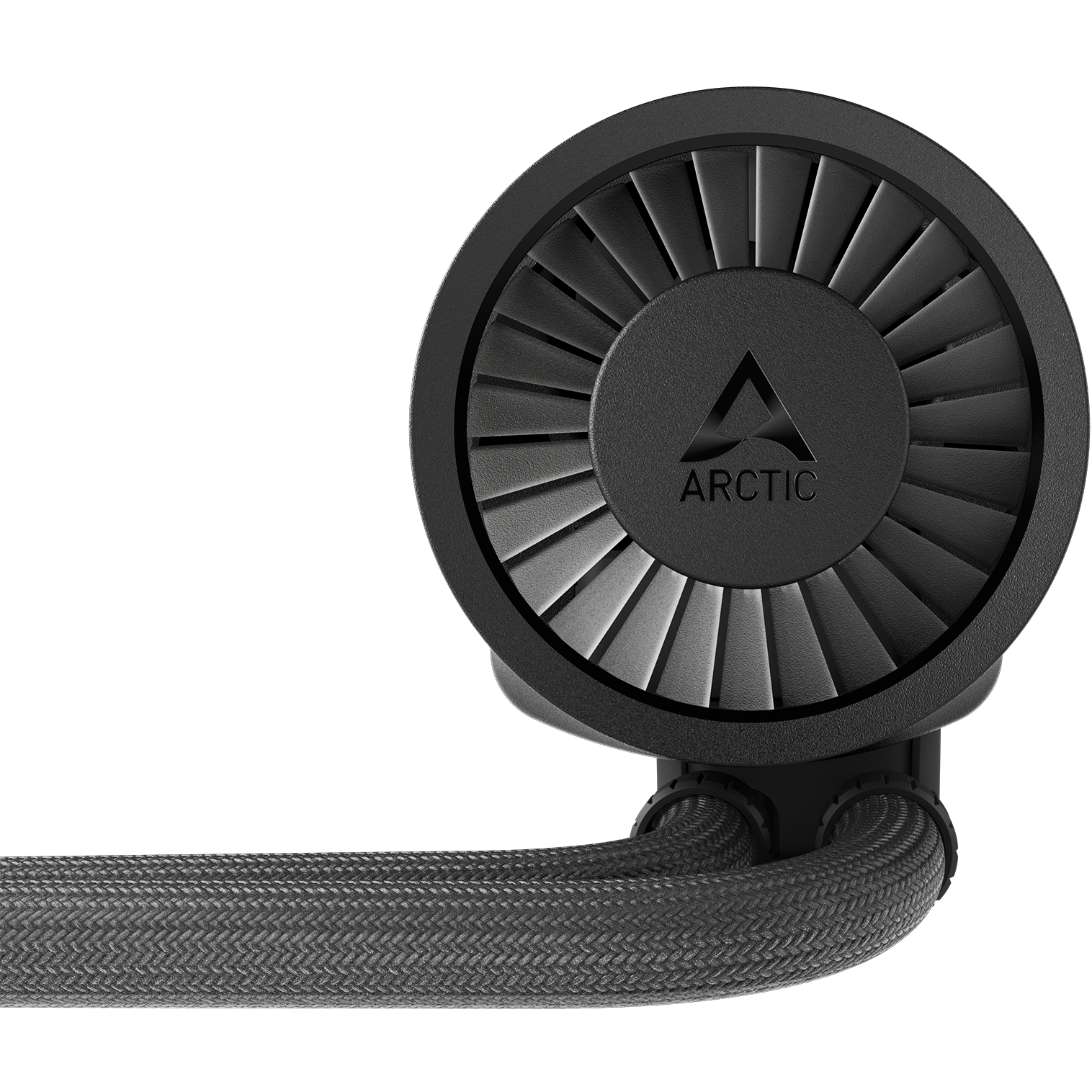A large main feature product image of EX-DEMO ARCTIC Liquid Freezer III Pro 360mm AIO Liquid CPU Cooler (Black)