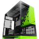 A small tile product image of Geometric Future Model 3 - Micro Tower Glass Case (Black/Green)