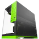 A small tile product image of Geometric Future Model 3 - Micro Tower Glass Case (Black/Green)