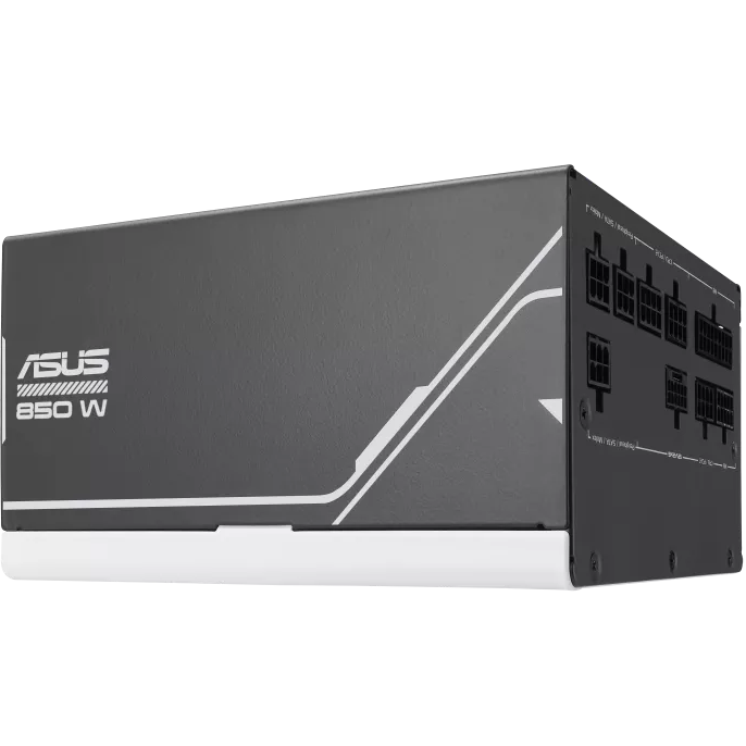 A large main feature product image of EX-DEMO ASUS PRIME- 850W Gold ATX 3.1 Modular PSU 