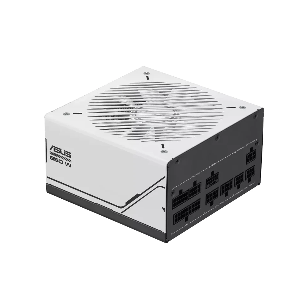 A large main feature product image of EX-DEMO ASUS PRIME- 850W Gold ATX 3.1 Modular PSU
