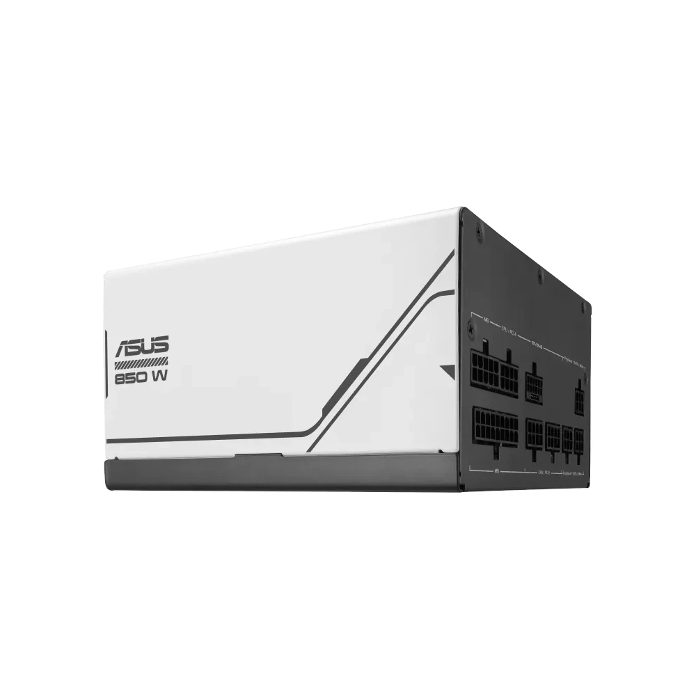 A large main feature product image of EX-DEMO ASUS PRIME- 850W Gold ATX 3.1 Modular PSU