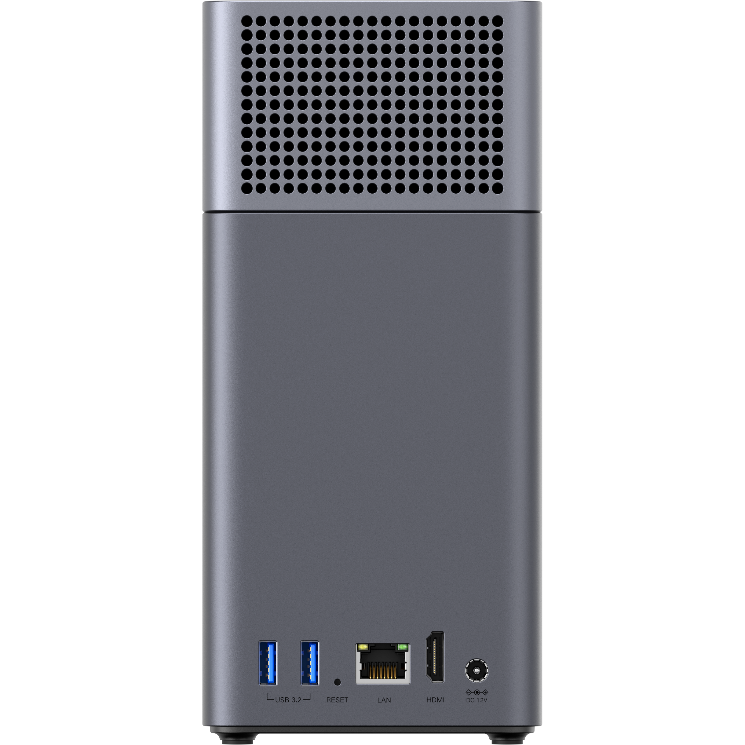 A large main feature product image of UGREEN NASync DH2300 2-Bay NAS (1.8GHz ARM 8-Core, 4GB RAM, 1GbE)