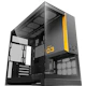 A small tile product image of Geometric Future Model 3 - Micro Tower Glass Case (Black/Grey)