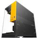A small tile product image of Geometric Future Model 3 - Micro Tower Glass Case (Black/Yellow)