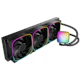 A small tile product image of Geometric Future Eskimo Plus 360mm ARGB AIO Liquid CPU Cooler w/ 30mm Fans (Black)