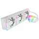 A small tile product image of Geometric Future Eskimo Plus 360mm ARGB AIO Liquid CPU Cooler w/ 30mm Fans (White)