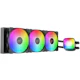 A small tile product image of Geometric Future Eskimo Pro 360mm ARGB AIO Liquid CPU Cooler (Black)