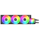 A small tile product image of Geometric Future Eskimo Pro 360mm ARGB AIO Liquid CPU Cooler (Black)