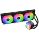 A small tile product image of Geometric Future Eskimo Pro 360mm ARGB AIO Liquid CPU Cooler (Black)