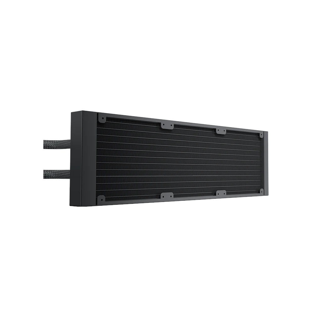A large main feature product image of Geometric Future Eskimo Pro 360mm ARGB AIO Liquid CPU Cooler (Black)