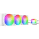 A small tile product image of Geometric Future Eskimo Pro 360mm ARGB AIO Liquid CPU Cooler (White)