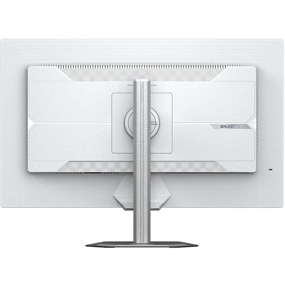 A large main feature product image of Gigabyte M27Q2 QD ICE - 27" 1440p 210Hz 1ms Quantum Dot SS IPS Gaming Monitor (White)