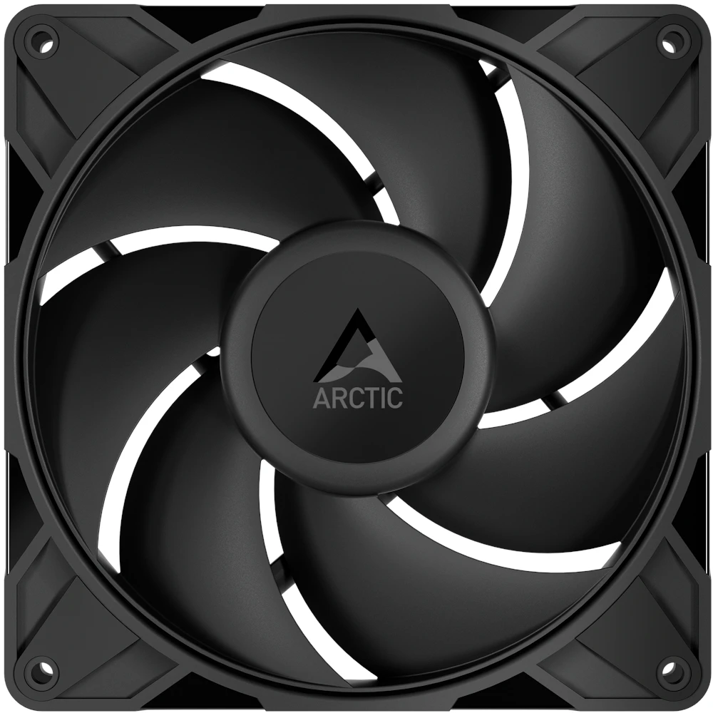 A large main feature product image of EX-DEMO ARCTIC P14 Pro PST 140mm Performance PWM Fan (Black)