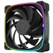 A product image of Geometric Future Squama 3003 - 120x30mm ARGB Performance PWM Fan (Black)