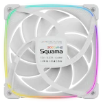 A small tile product image of Geometric Future Squama 3003 - 120x30mm ARGB Performance PWM Fan (White)