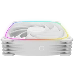 A small tile product image of Geometric Future Squama 3003 - 120x30mm ARGB Performance PWM Fan (White)