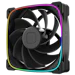 A product image of Geometric Future Squama 3003 Reverse - 120x30mm ARGB Performance PWM Fan (Black)