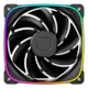 A small tile product image of Geometric Future Squama 3003 Reverse - 120x30mm ARGB Performance PWM Fan 3-Pack (Black)