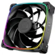 A small tile product image of Geometric Future Squama 3003 Reverse - 120x30mm ARGB Performance PWM Fan 3-Pack (Black)