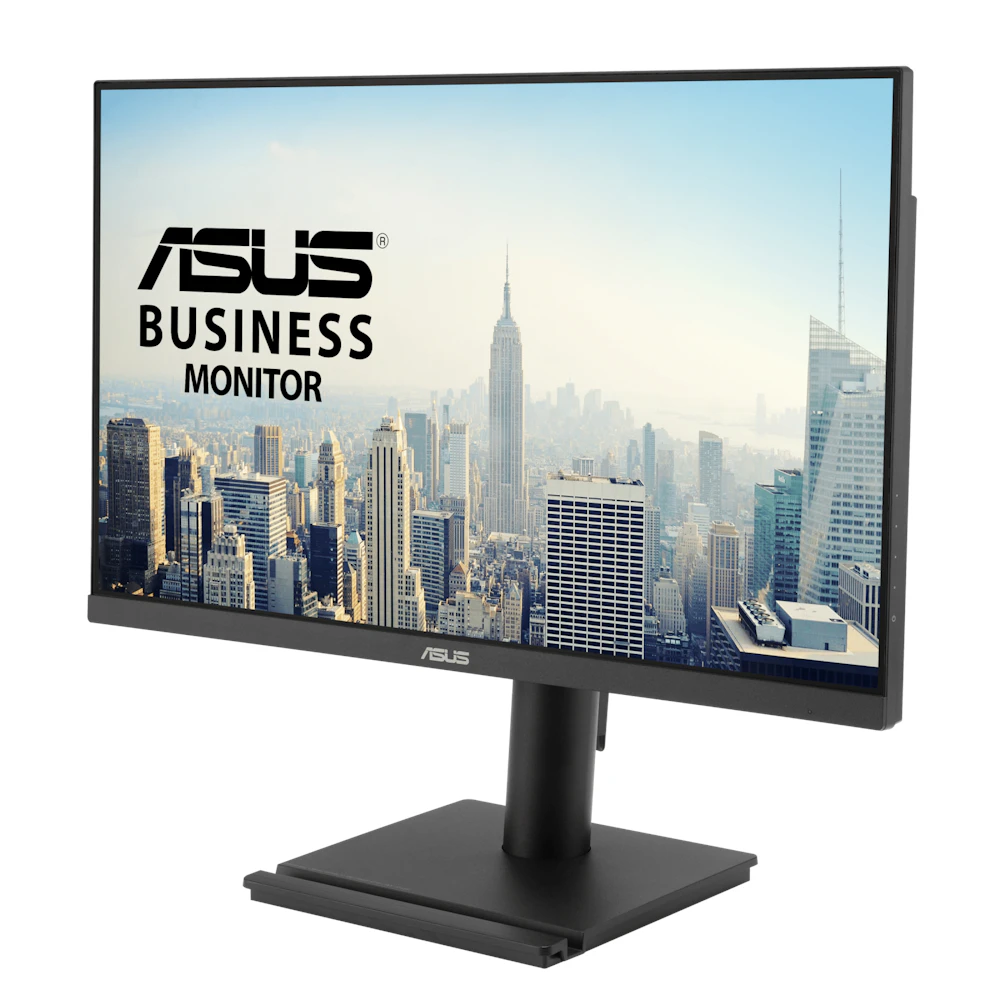A large main feature product image of ASUS VA249QGS 23.8" 1080p 120Hz 1ms IPS Business Monitor