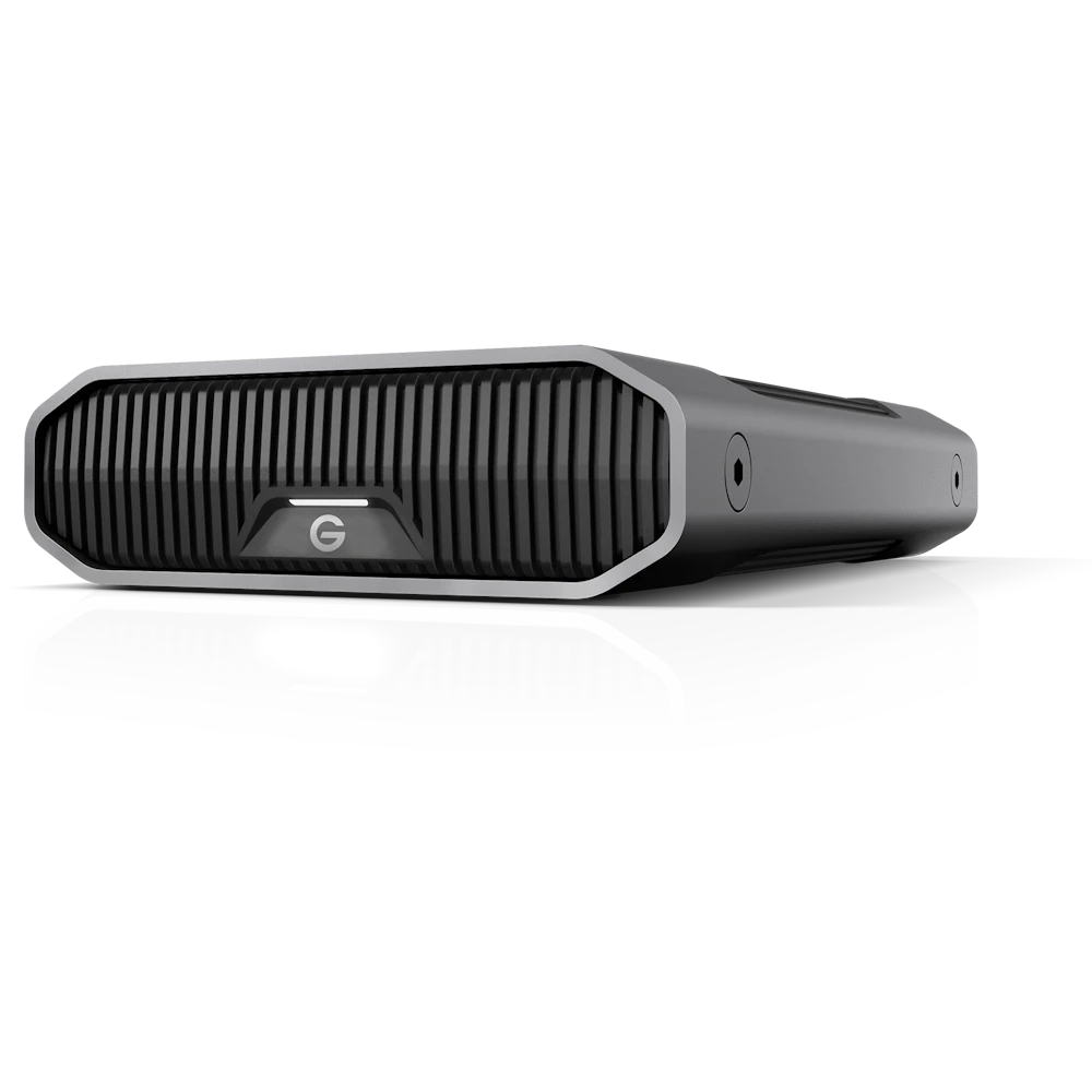 A large main feature product image of WD G-DRIVE 6TB USB-C External Hard Drive
